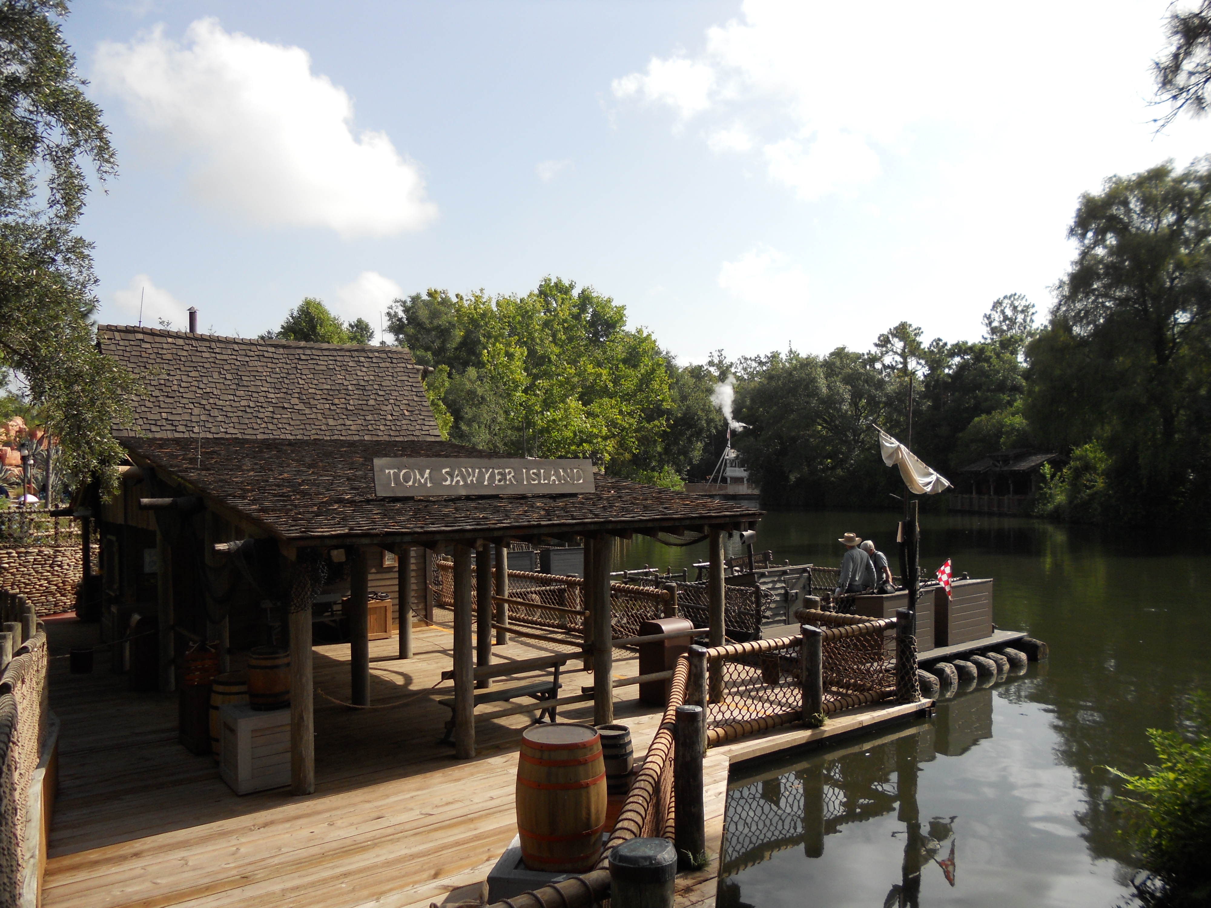 Tom Sawyer Island at Magic Kingdom. Walt Disney World