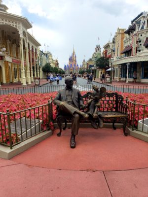 No crowds at Magic Kingdom